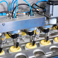 Nouvelle machine de pressage entièrement automatique en acier inoxydable 304 pour coques de tartelettes et fonds de tarte aux pommes, programmable, 380V, 1500kg, garantie 1 an