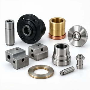 Componentes de Aluminio Anodizado Mecanizados por CNC, Casquillos de Acero Inoxidable y Latón Personalizados, Accesorios Industriales OEM - Product Image 4