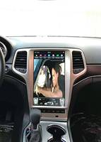 Nouvelle vente flash, autoradio Android 9.0 13,6 pouces pour lecteur CD, Jeep Grand Cherokee 2011-2013, GPS, BT, WIFI, écran tactile