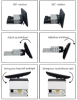 Estéreo para Auto Android de 10.1 Pulgadas con Pantalla Táctil Vertical Giratoria, Navegación GPS, 1+64GB, WIFI, 1 Din/2 Din