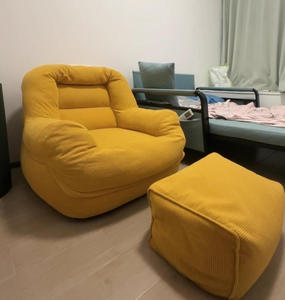 Fauteuil inclinable canapé lounge canapés pouf paresseux simples canapé sans cadre dans un emballage sous vide - Product Image 1
