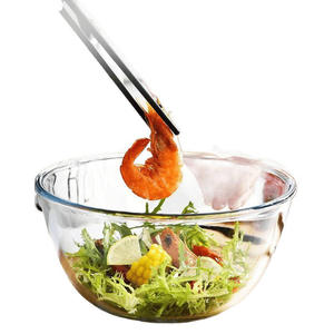 ชามแก้วทนความร้อน ไม่ติดกระทะ หนา ทนทาน ความจุเยอะ สำหรับทำ<span class=keywords><strong>ไข่</strong></span> อบขนม สลัด ภาชนะแก้ว ดีไซน์เรียบง่าย รุ่นใหม่ - Product Image 4