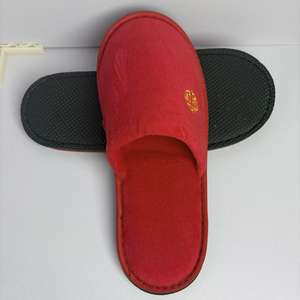 Pantuflas Desechables de Hotel Personalizadas de 5 Estrellas, Económicas, de Lujo, Suaves, Cerradas, Lavables, Blancas, para Habitación de Huéspedes - Product Image 2