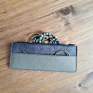 Étui à stylos multifonctionnel en <span class=keywords><strong>feutre</strong></span> - Pochette portable <span class=keywords><strong>lavable</strong></span> pour l'école, le bureau et le rangement de bijoux, étui à stylos pour lunettes et transport quotidien - Product Image 5