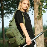 Sac à dos de randonnée esthétique multi-styles, sac à dos de chasse familial avec logo personnalisé, sac à dos tactique de sport automobile, prix d'usine