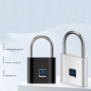 Cerradura Inteligente Mini Sin Llave YH3264, <span class=keywords><strong>Candado</strong></span> con Huella Dactilar, para Gabinetes, Cajas, Puertas de Casa, Gimnasio, Equipaje de Viaje, Maletas de Exterior - Product Image 3