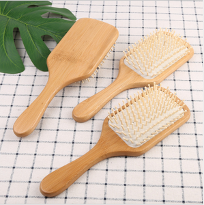 Spazzola per Capelli in Bambù con Logo Personalizzato, Spazzole Ecologiche in Legno per la Pulizia, Vendita all'Ingrosso - Product Image 4