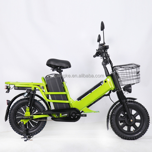 Bicicleta Eléctrica Bicelular de Fábrica OEM, 16 Pulgadas, 60V 21Ah, Neumático Ancho, para Ciudad y Ocio, Bicicleta Eléctrica Híbrida para Entrega de Alimentos, 1000W 1200W - Product Image 2