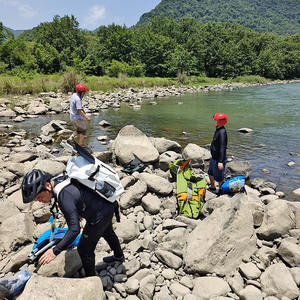 OEM ODM Logo personnalisé Vente en gros Matériau étanche TPU PVC Sac à dos étanche pour la randonnée et le camping Sac étanche - Product Image 5
