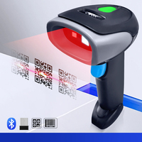 Lecteur de codes-barres sans fil portable JR 659 Series, scanner de codes QR 2D 1D, USB 2.4G, Bluetooth