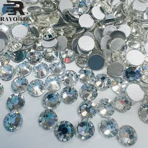 คริสตัลตกแต่งเสื้อผ้าราคาโรงงาน  ไรน์สโตนแบบไม่ใช้ความร้อนสำหรับตกแต่งเล็บ - Product Image 1