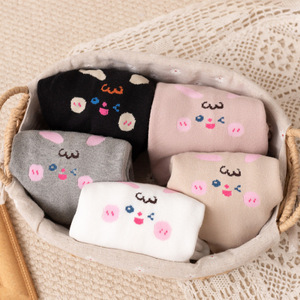 Leggings pour bébé et enfant, doublés polaire, épais, imprimé lapin, chauds, doux et extensibles, directement de l'usine - Product Image 1