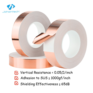 סרט נחושת בעל התנגדות נמוכה 0.01Ω להגנה רחבת פס עבור מכשיר אלחוטי לשמירת שלמות אותות <span class=keywords><strong>RF</strong></span> - Product Image 3