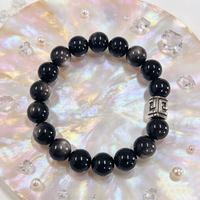 Bracelets unisexes à la mode, perles faites à la main, bracelet tendance en obsidienne 5A, bracelet en pierres naturelles DIY, pour cadeau, usage quotidien, bijoux