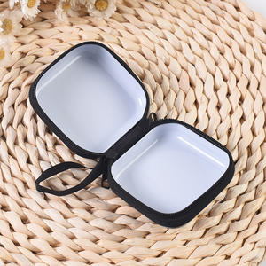 Porte-monnaie et porte-clés en tôle ultra-légère avec fermeture éclair, motif dessin animé vintage créatif - Product Image 4