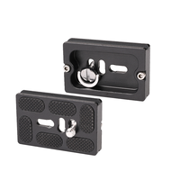 Plaque de fixation rapide universelle en aluminium de haute qualité réglable pour trépied, adaptateur de montage pour appareil photo reflex numérique et cardan