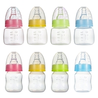60ml 아기 휴대용 식품 등급 수유 병 BPA 무료 신생아 플라스틱 pp 아기 병