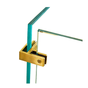 Prix d'usine – Supports d'étagère en <span class=keywords><strong>verre</strong></span> de 12 mm en acier inoxydable moulé, design moderne, connecteur d'angle DIY pour pièces de garde-corps en <span class=keywords><strong>verre</strong></span> de villa - Product Image 2