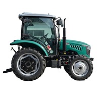 Tractor Agrícola de Alto Rendimiento de 90 HP, Tractor de 240 CV Nuevo, 20 Años de Experiencia en Fabricación, Fabricante de Equipo Original