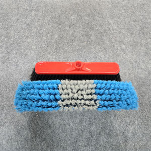 Brosse à plancher 2 en 1 Brosse à balai à long manche amovible Brosse à balai magique à poils raides Brosse à plancher - Product Image 3