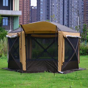 Grande tente yourte en tissu Oxford pour 8 à 10 personnes, imperméable, pour le camping familial, les événements en plein air - Product Image 6