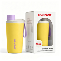 Tasses à café avec logo, gobelet isotherme en acier inoxydable, tasse de voyage personnalisée, acier 18/8