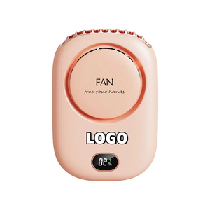 พัดลมพกพาขนาดเล็กชาร์จได้แบบพกพาได้พัดลมเทอร์โบไร้ใบพัดทำงานเงียบมากพัดลมมือถือสำหรับนักเรียนกลางแจ้งเล่นกีฬาใหม่ - Product Image 1