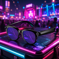 Kacamata Pintar AI Kamera 1080P Stabilisasi Gambar Terjemahan Real-Time Asisten Suara Musik Panggilan IP67