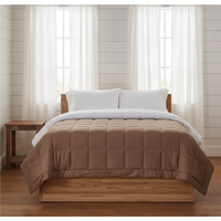 Couverture matelassée coréenne certifiée OEKO, de haute qualité, premium, anti-anxiété, de luxe, couleur kaki, taille Queen, pour adultes
