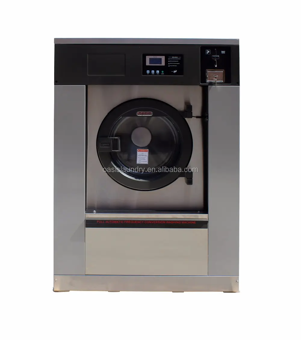 Ticari çamaşır yıkama ve kampüs için çamaşır otomat yıkama makinesi 25kg çamaşır makinesi self-service çamaşır makineleri