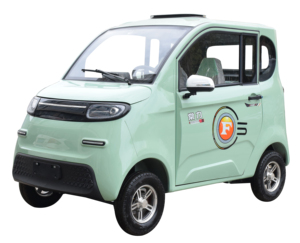Fourgon électrique au lithium à batterie pour adultes, quatre roues, propulsion simple, avec caméra arrière et sièges en cuir - Product Image 1