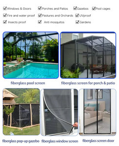 Pantalla de ventana de fibra de vidrio, malla de fibra de vidrio, mosquitera impermeable para ventanas - Product Image 4