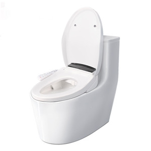 Siège de toilettes intelligent <span class=keywords><strong>japonais</strong></span> de luxe haut de gamme allongé, avec couvercle automatique, chauffage instantané et nettoyage automatique pour salle de bain - Product Image 6