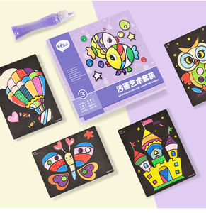 Lukisan Pasir DIY Kreatif Lukisan Anak-anak Kerajinan Coretan Warna Seni Pasir Gambar Kreatif Mainan untuk Anak-anak - Product Image 2