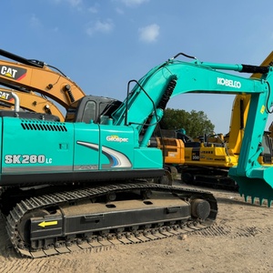 Excavadora Usada Kobelco SK260 de 26 Toneladas, Importada de Japón, con Motor, Bomba y Caja de Cambios Mitsubishi - Product Image 1