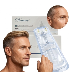 Inyección de Ácido Hialurónico DEMURE de 2 ml para Rejuvenecimiento Facial, Hidratación Profunda, Antienvejecimiento, Relleno Dérmico de HA - Product Image 1