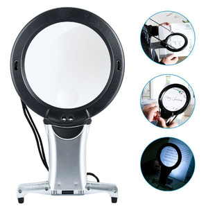 <span class=keywords><strong>Loupe</strong></span> suspendue à LED MG11B-1 avec support, <span class=keywords><strong>loupe</strong></span> de lecture mains libres, <span class=keywords><strong>loupe</strong></span> à porter autour du cou, <span class=keywords><strong>loupe</strong></span> à main, grande <span class=keywords><strong>loupe</strong></span> éclairée - Product Image 1