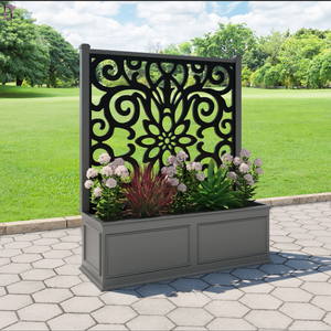 Moules en silicone pour lampes en béton, grands pots de fleurs d'intérieur pour plantes d'extérieur, décoration de jardin - Product Image 4