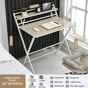 Escritorio Plegable de Madera de Estilo Moderno y Sencillo <span class=keywords><strong>para</strong></span> Niños, <span class=keywords><strong>para</strong></span> Escribir en Casa, Oficina y Sala de Estar - Product Image 3