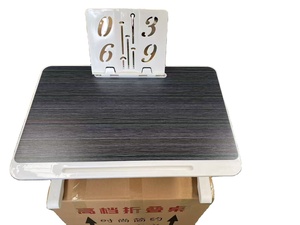 Mesa Plegable Ergonómica Ajustable en Altura, de Fibra de Densidad Media, para Cama, Oficina en Casa, Portátil - Product Image 4