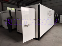 CUTSTOMIZED TIE DOWN Stockage préfabriqué Construction rapide Assembler Pliable Mobile Empilable Portable Unités de stockage Conteneur Self Storage