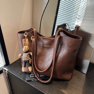 Sacs fourre-tout pour femmes en cuir PU de haute qualité, nouveaux sacs à main élégants pour femmes, sacs d'école, grande capacité, sac à bandoulière, sac de créateur - Product Image 2