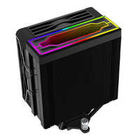 Lovingcool 12025mm TDP 205W dissipateur de chaleur en aluminium 4 tuyaux refroidisseur de processeur pour prise AMD AM4 AM5