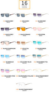 Unisexe nouvelle mode petite taille rectangle lunettes <span class=keywords><strong>de</strong></span> <span class=keywords><strong>soleil</strong></span> femmes tête <span class=keywords><strong>de</strong></span> léopard lunettes <span class=keywords><strong>de</strong></span> <span class=keywords><strong>soleil</strong></span> <span class=keywords><strong>de</strong></span> luxe pour hommes - Product Image 6