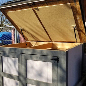 2PCS 20 "Gas Prop Spring Strut 20 Inch pour Camper Shell RV Bed Tonneau Cover Storage Box Door Floor Hatch Window Lift Struts - Product Image 5