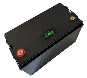 Blauw Rood Zwart Grijs Abs Plastic Batterij Case Box 12V 100ah Met Indicator Lege Box Fit 32650 32700 26650 18650 Lifepo4 Batterij