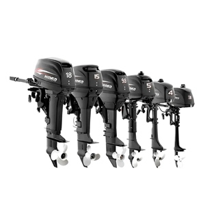 En stock Moteur 2 temps Hidea 30HP HD30FHES à arbre court avec démarrage électrique - Product Image 2