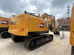 Excavatrice d'occasion SANY SY155H avec de fortes performances Bonne vente Noyau de moteur à moteur Vente à bas prix Cylindre hydraulique Poclain - Product Image 4