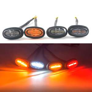 Autodragons Grille avant fumée avec feux de jour LED ambre pour Ranger Raptor 2020, éclairage de grille LED DRL - Product Image 5