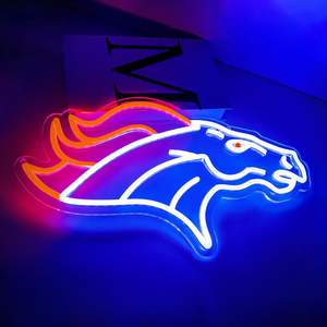 Letrero de neón de rugby para decoración de pared, luz LED de neón, decoración para la cueva del hombre, letrero de neón regulable, decoración para fiestas - Product Image 4